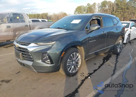 2019 Chevrolet Blazer Premier из США, поврежденный, VIN 3GNKBFRS5KS698697